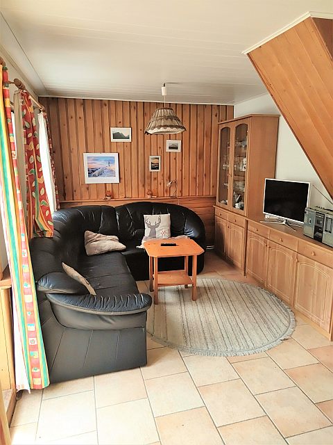 Wohnzimmer der Ferienwohnung